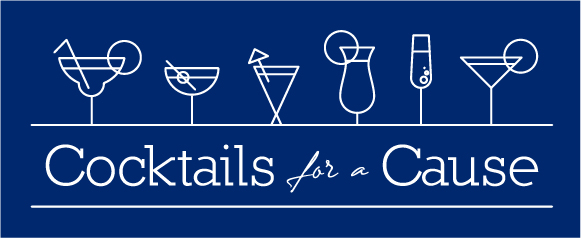 Cocktails for a Cause Logo Reversed